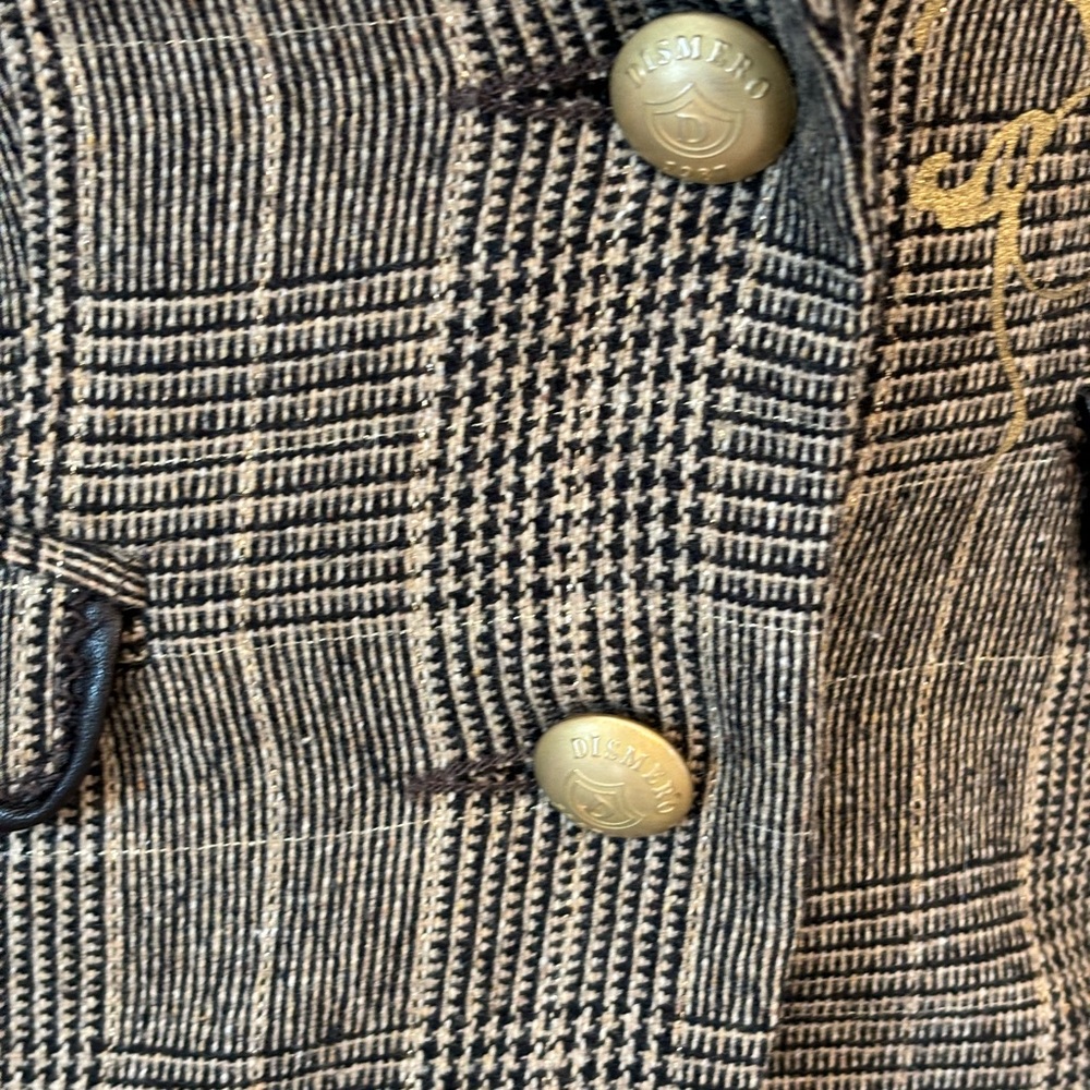 Dismero Metallic Plaid Jacket - Picture 8 of 10